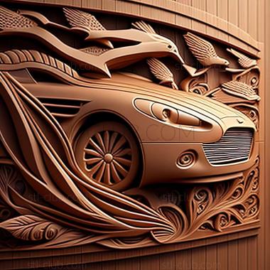 3D model Aston Martin Rapide (STL)